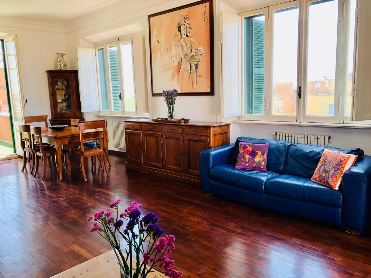 Penthouse Sea View Apartment Lido di Ostia Exterior foto