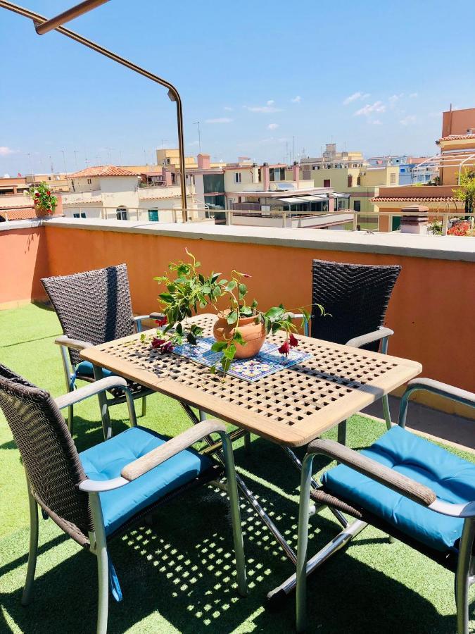 Penthouse Sea View Apartment Lido di Ostia Exterior foto